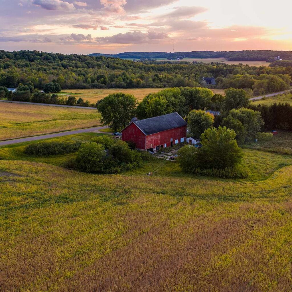 Barn in Rural Wisconsin